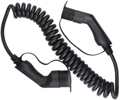 Immagine prodotto EB Troller Cavo di ricarica per auto elettriche 5m 3L 11kW 16A a spirale (Tipo 2, 11 kW, 16 A, 5 m)