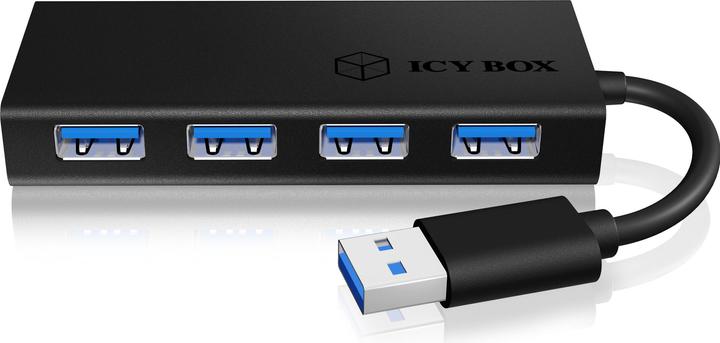 Immagine prodotto Icy Box Ib-Ac6104-B (USB-A, 4 Porti)