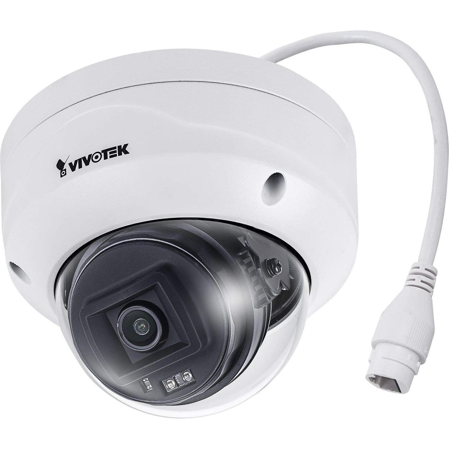 Vivotek C Series FD9380-H (2560 x 1920 Pixels), Netzwerkkamera, Schwarz, Weiss