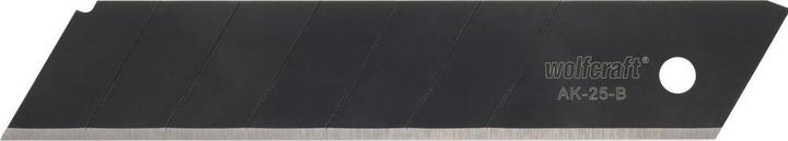 Produktbild wolfcraft 5 Pro-Sharp 25mm Abbrechkinge schwarz (Ersatzklinge)