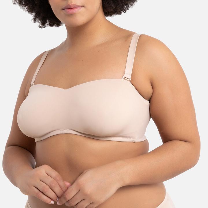 Produktbild La Redoute Collections Bandeau-BH aus Mikrofaser (80 C)