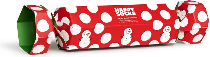 Actual product image Happy Socks Big Dot Snowman (pack of 2, 36 - 40)