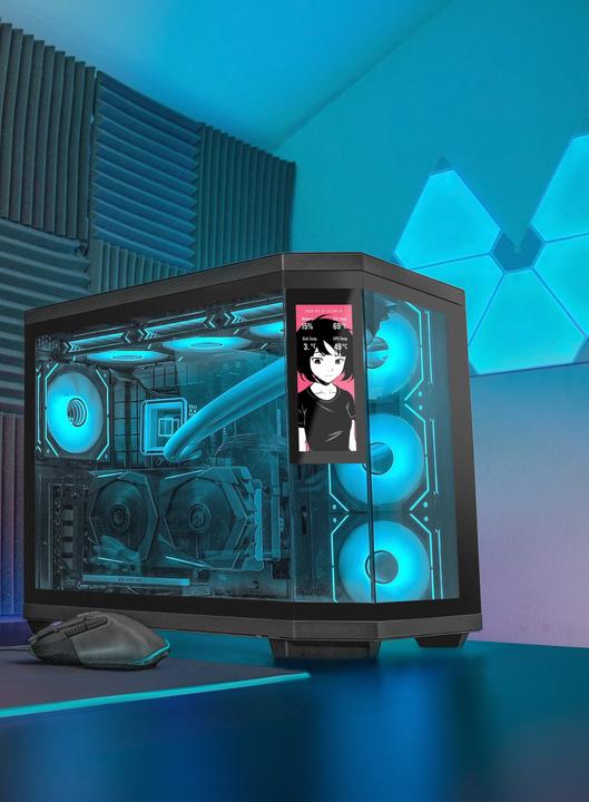 Produktbild Mars Gaming Mc3tcorelcd (ATX, mATX, Mini-ITX)