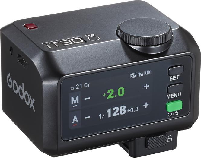 Actual product image Godox iT30Pro F black - TTL Mini Flash for Fujifilm black (Godox)