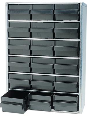 Productafbeelding Raaco Magazijn voor kleine onderdelen B.306xD.150xH.417mm b.18 laden.918-02 (30.60 cm, 41.70 cm)