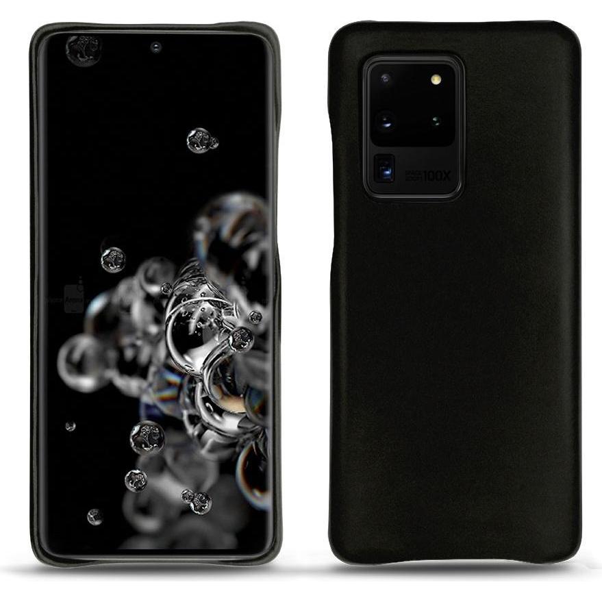 Noreve Lederschutzhülle (Samsung Galaxy S20 Ultra 5G), Smartphone Hülle, Schwarz