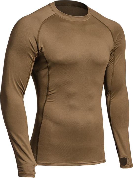 Actual product image A10 Equipment Langarm Shirt THERMO PERFORMER -10°C/-20°C, tan (S)