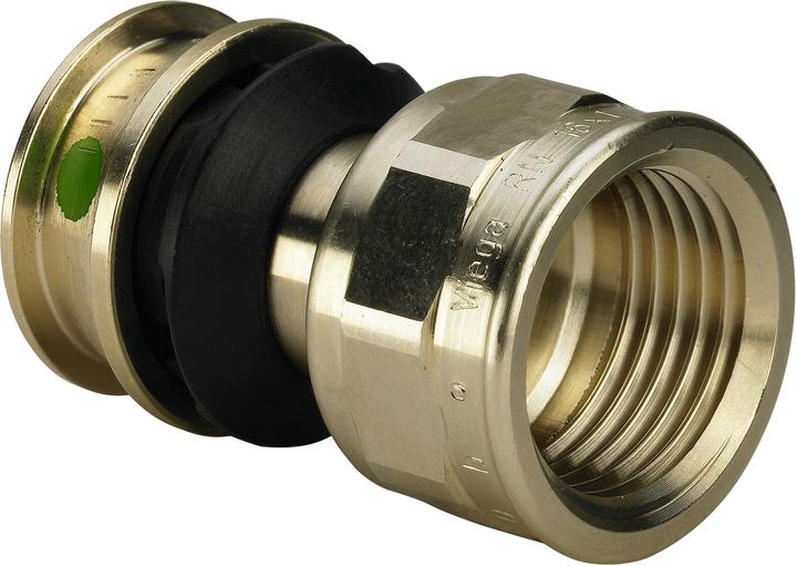 Actual product image Viega Raxofix transition 16 x 12" socket/sleeve rødgods (Press connection)