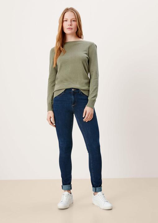 Actual product image s.Oliver Strickpullover Pullover mit U-Boot-Ausschnitt (32)