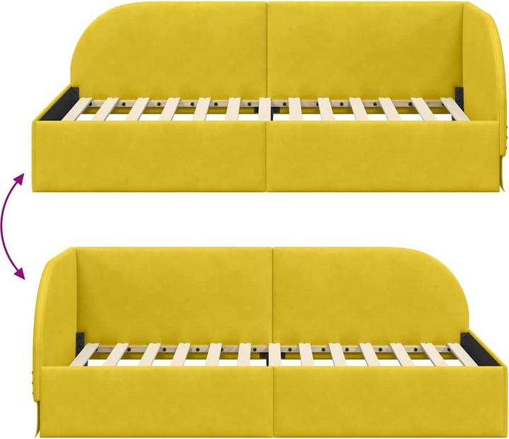 Image du produit vidaXL Eckbettgestell