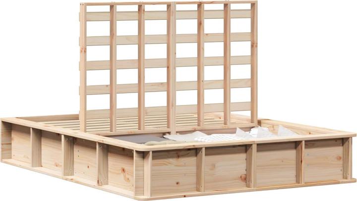 Actual product image vidaXL Bettrahmen (135 x 190 cm)