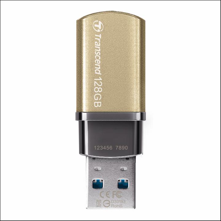 Actual product image Transcend JetFlash 820 128GB USB 3.1 Gen 1 (128 GB)