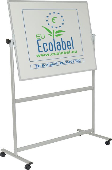 Produktbild Franken Whiteboard Mobil mit Drehfunktion U-Act!Line Stahl (120 x 90 cm)