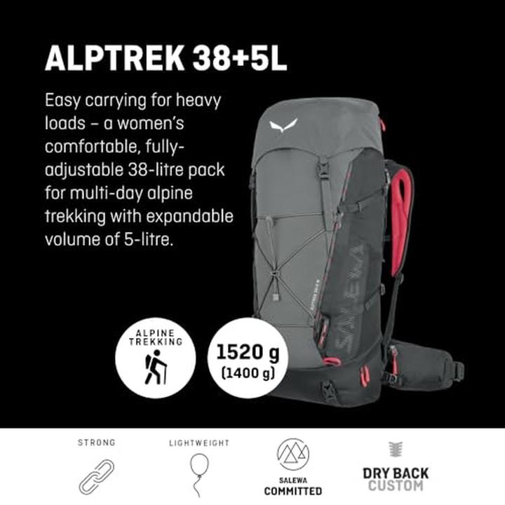 Image du produit Salewa Sac à dos Alptrek + L Da (38 l)