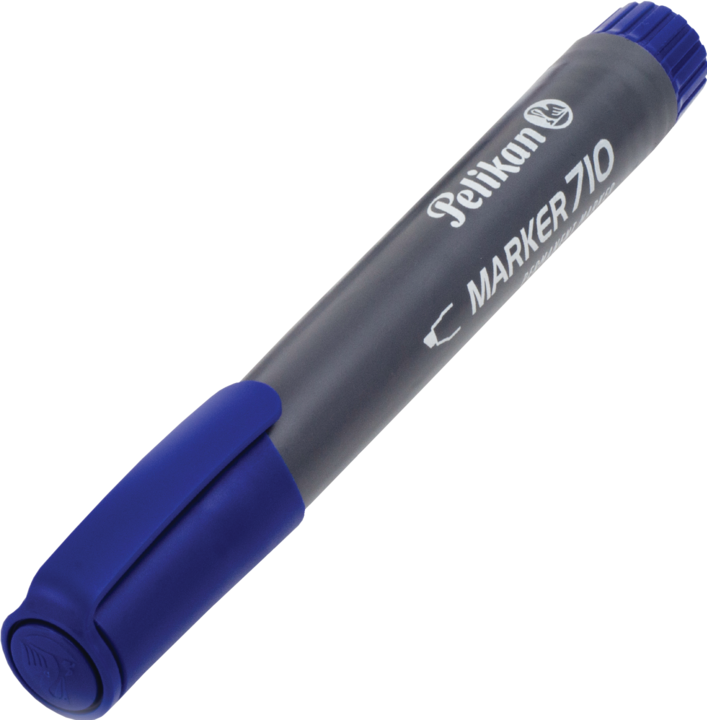 Produktbild Pelikan 710 Permanent-Marker (Blau, Grau, 5 mm, 10 x)