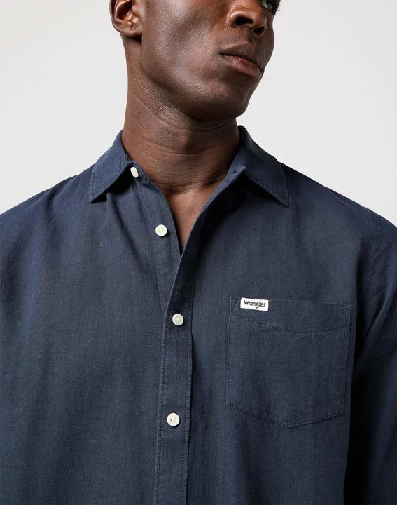 Actual product image Wrangler Leinenhemd 1 Pkt Shirt (M)