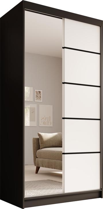 Actual product image ADRK Furniture Laurencja Schwebetürenschrank 100