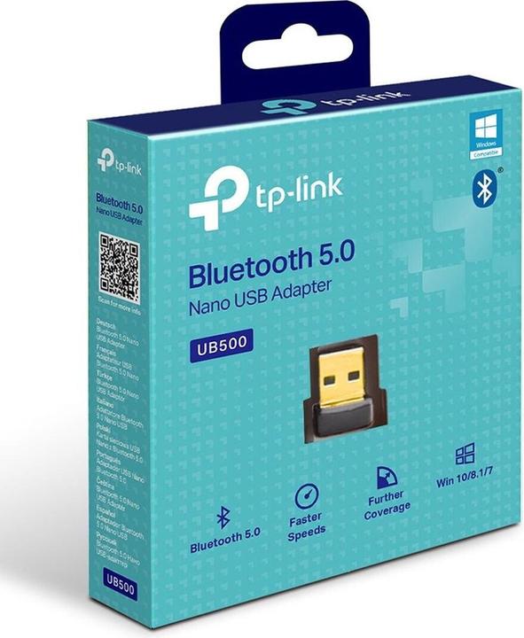 Actual product image TP-Link UB500 Bluetooth 5.0 Nano USB Adapter (Channels)