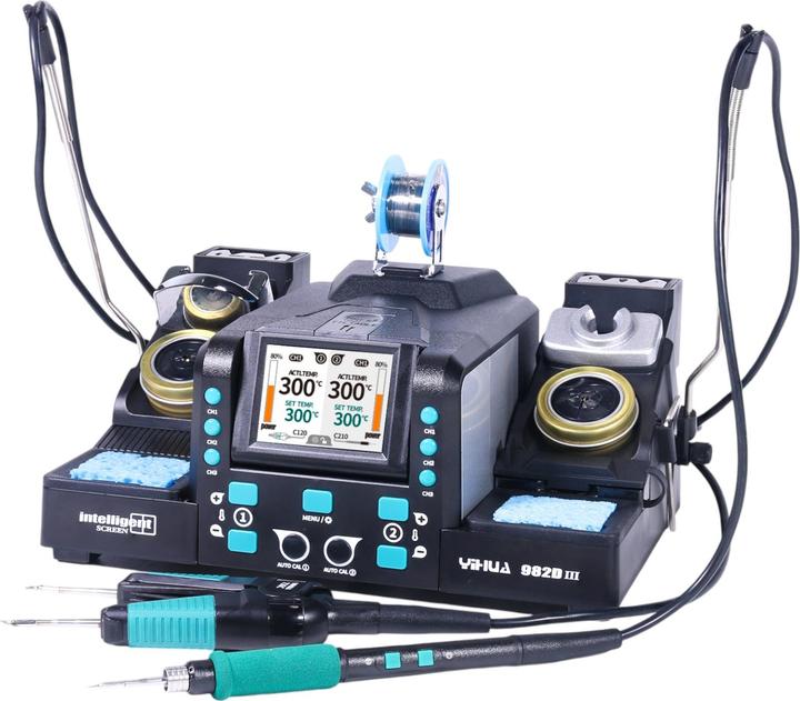 Immagine prodotto Yihua 982D-III 2in1 120W Präzision Lötstation und Rework Station