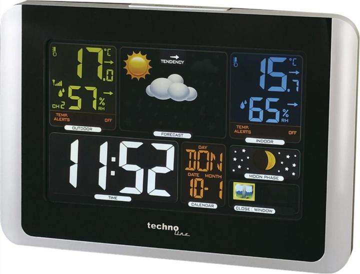 Actual product image Technoline WS 6442 Digital Weather Station, LCD Battery