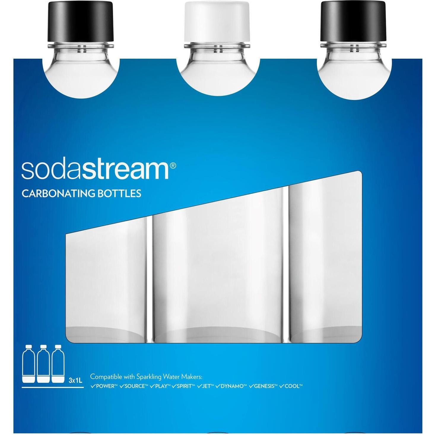 Sodastream Bottiglia D'acqua, Accessori Per Gasatore, Nero