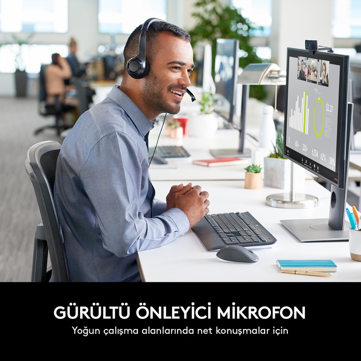 Produktbild Logitech H390 (Kabelgebunden, USB-A)