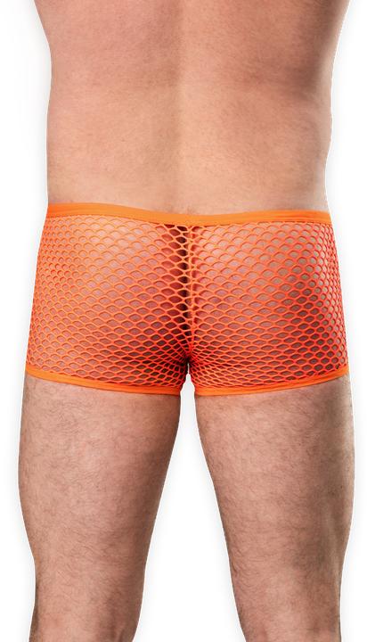 Produktbild Amorable by Rimba Netzshorts – Orange (S, M)