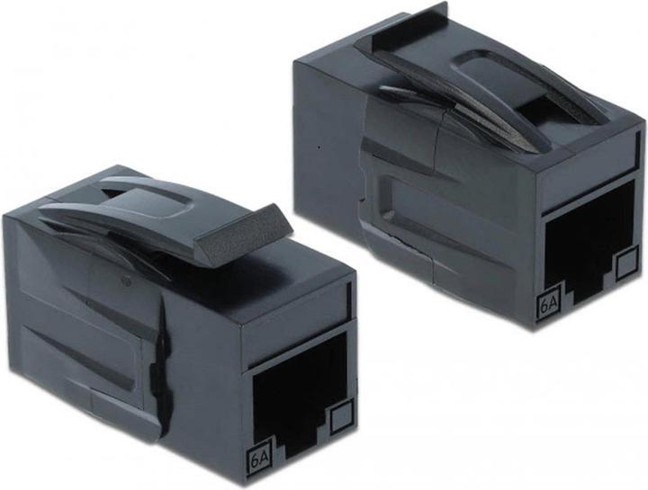 Produktbild Delock Keystone Module RJ45 jack > RJ45 jack Cat.6A (Keystone Modul)