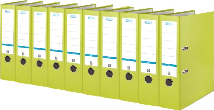 Actual product image Elba Folder smart PP paper, spine width: 80 mm, light green DIN A4, cover outside PP (A4, 80 mm, 1 pcs.)