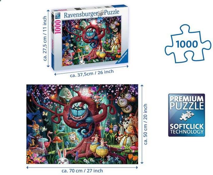 Image du produit Ravensburger La plupart des gens sont fous (1000 pièces)