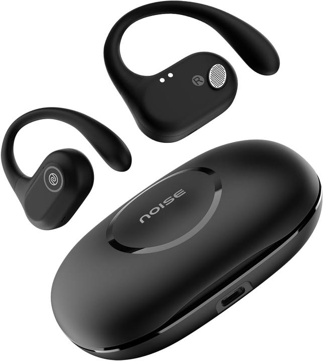 Noise Pure Pods TWS Headphones (Black) (ANC, 80 h, Wireless)
