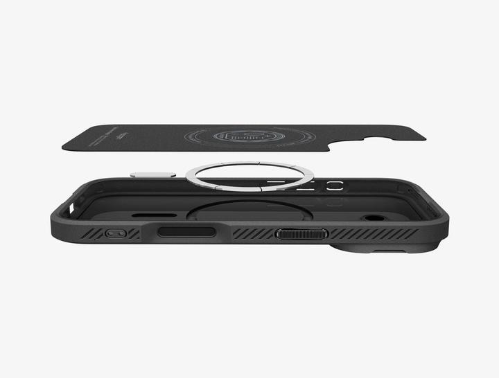 Actual product image Spigen - Optik Armor MagSafe - iPhone 17 - Black (Apple iPhone 17)