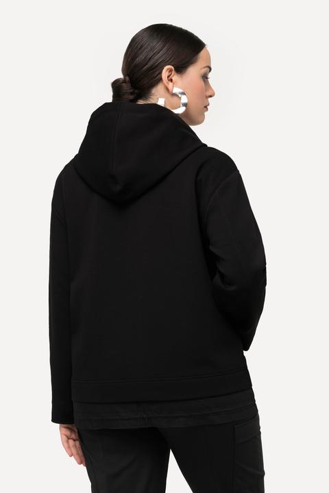 Image du produit Ulla Popken Veste à capuche, cordon de serrage, double ourlet (46, 48)