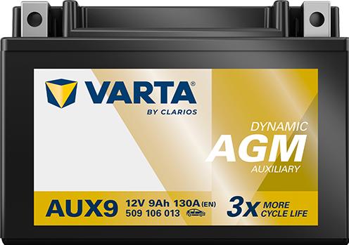 Image du produit Varta 9 Ah 130 A EN 12V AGM (12 V, 9 Ah, 130 A)