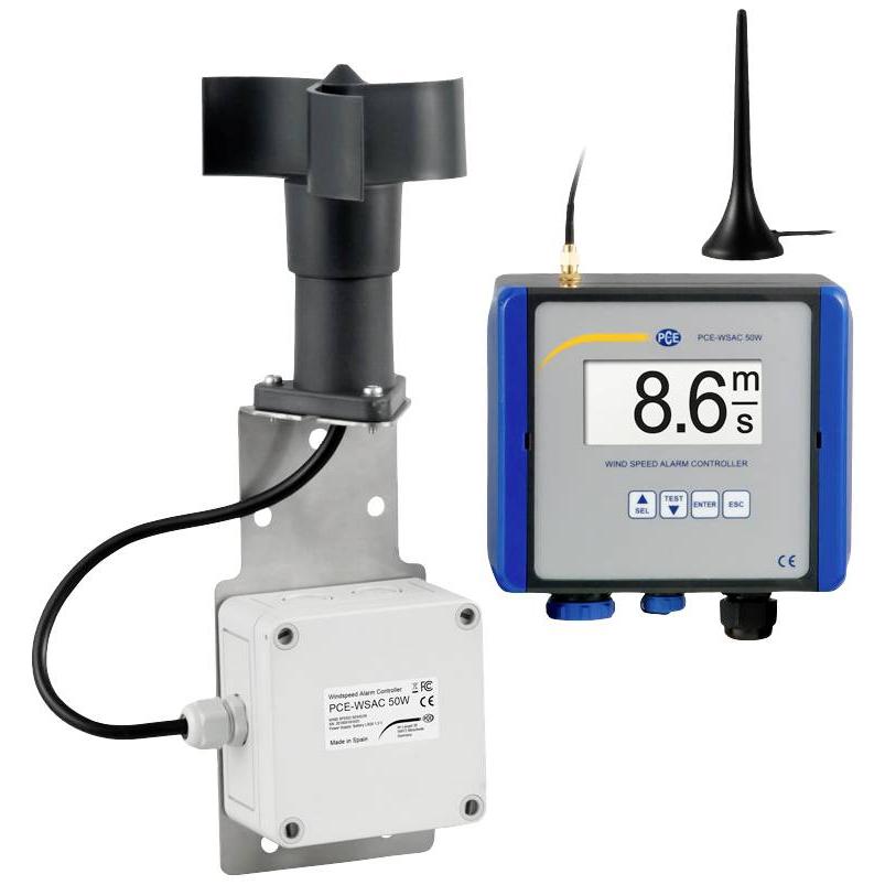 PCE Instruments, Rilevatore, PCE-WSAC 50W 230 Anemometer