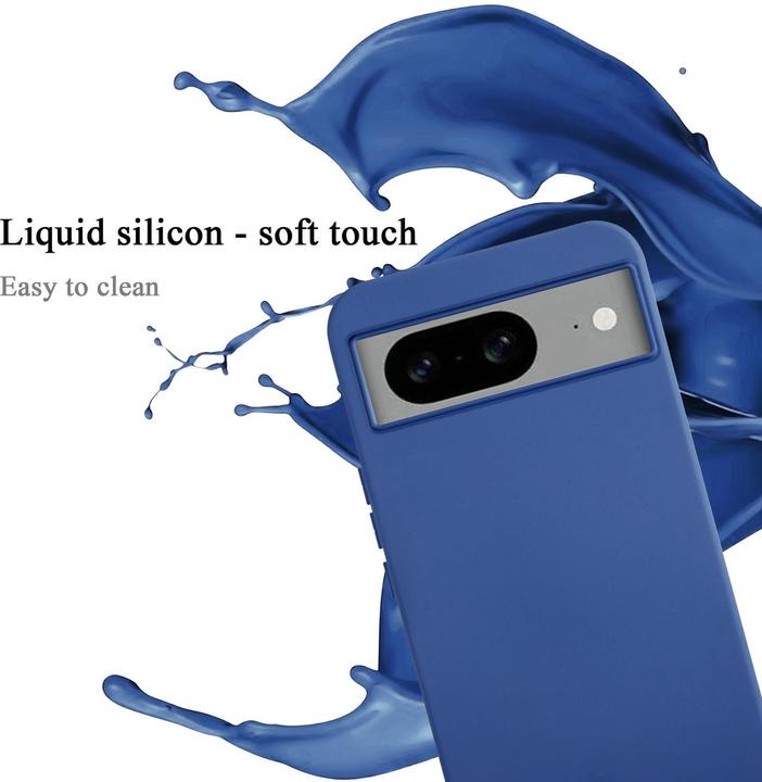 Produktbild Cadorabo Hülle für Google PIXEL 8 TPU im Liquid Schutz Silikon Design (Google Pixel 8)