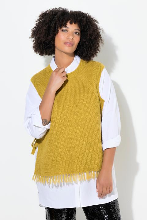 Image du produit Angel of Style Pull sans manches, coupe confortable, cordon à nouer de chaque côté (50, 52)