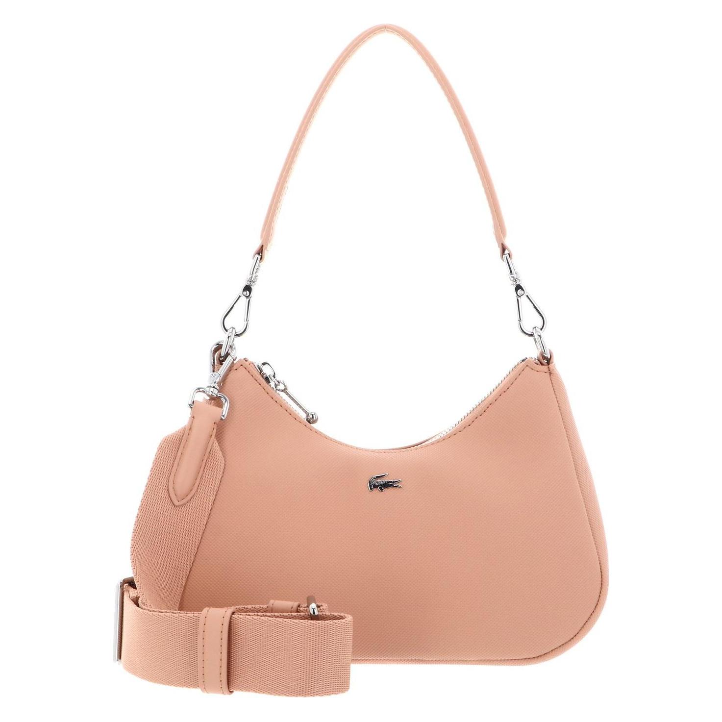 Lacoste, Damen, Handtasche, Daily City Hobo Bag, Rosa