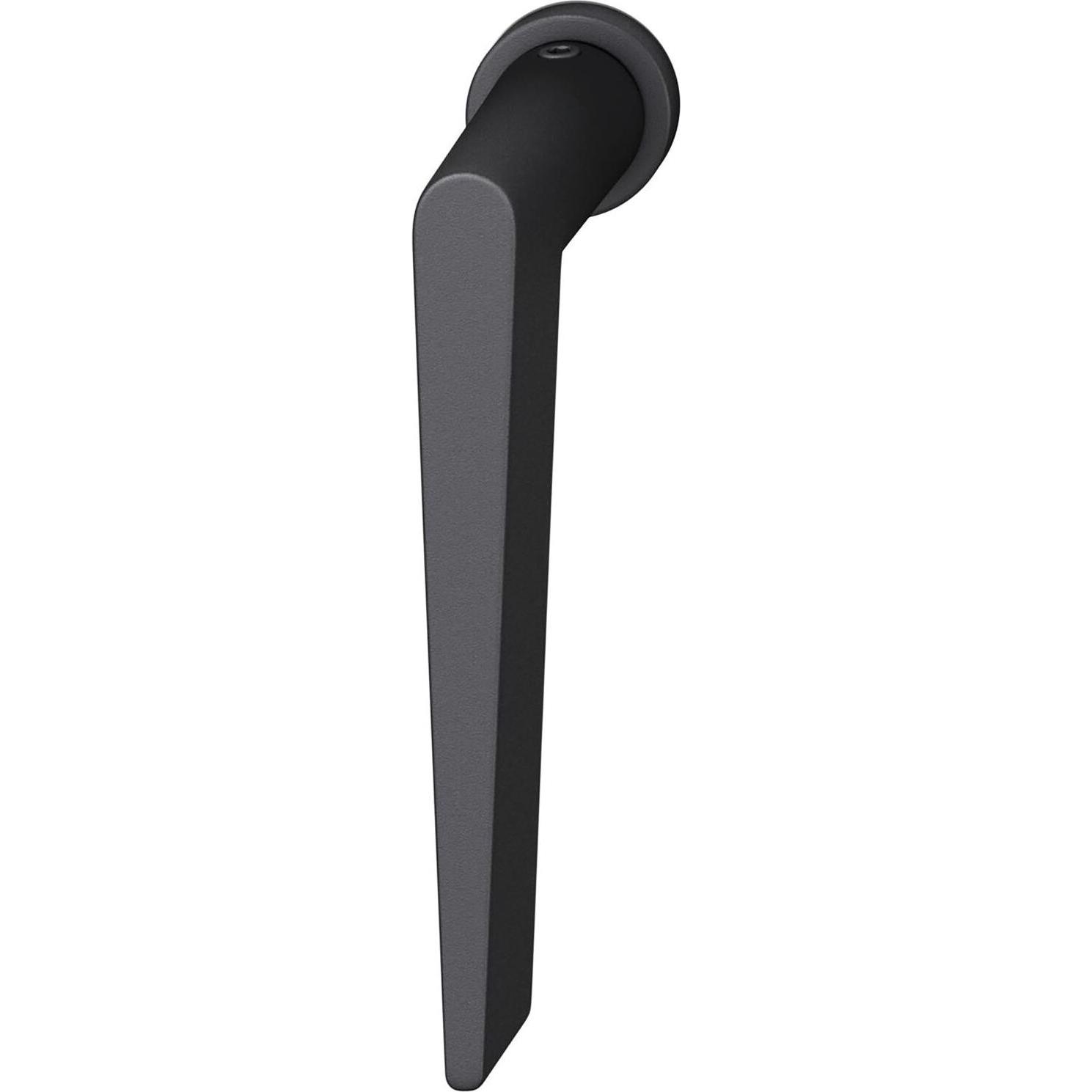 FSB, Türgriff + Fenstergriff, Fenster-Steckgriff 34 1005 minimalistisch, Aluminium schwarz matt (Türgriff)