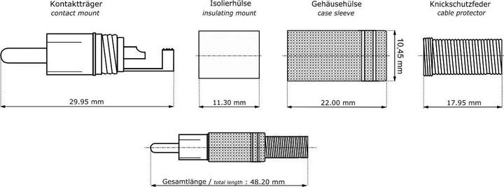 Produktbild Goobay Cinch Stecker