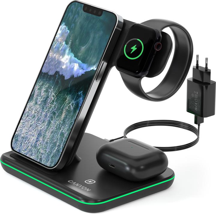 Produktbild Canyon Wireless Dock 3in1 (15 W)