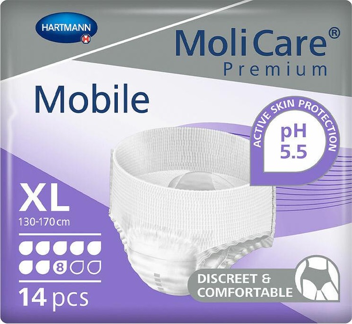 Actual product image MoliCare Mobile 8 Incontinence Pants (14 x, XL)