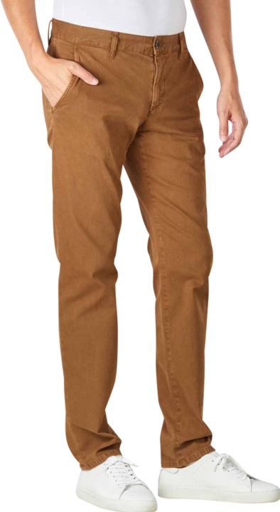Actual product image Alberto Lou-J Soft Twill Pant Slim Fit Brown (W35/L32)