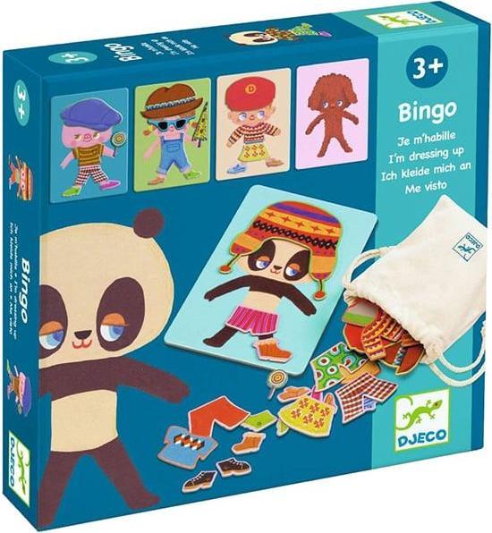 Image du produit Djeco Bingo Je m'habille (Multilingue)
