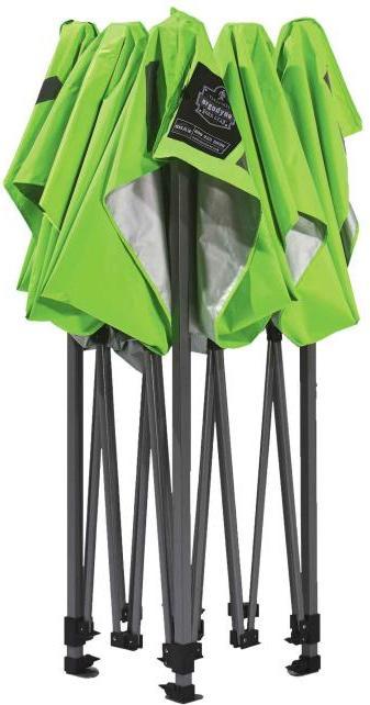 Ergodyne Faltzelt Shax 6000, leuchtgrün, 300 x 300 x 335 cm (20.93 kg)