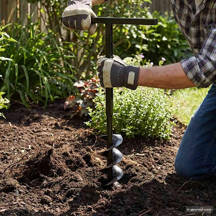 Actual product image vidaXL Erdbohrer (80 mm)