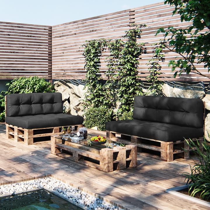 Produktbild Vicco Palettenkissen Set (120 x 40 x 20 cm, 120 x 80 x 15 cm)