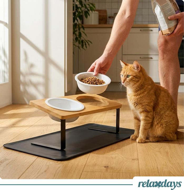 Produktbild Relaxdays Katzennapf (60 cl)