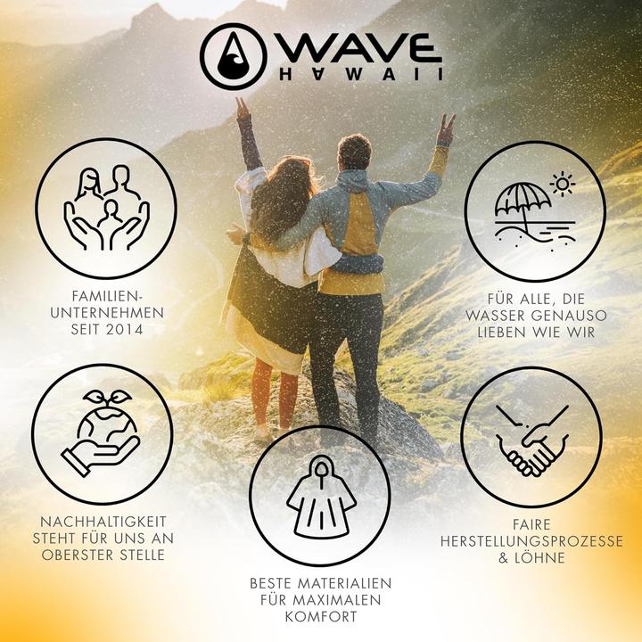 Produktbild Wave Hawaii Surfponcho aus Baumwolle