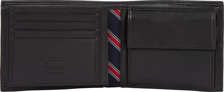 Produktbild Tommy Hilfiger Herren Geldbörse Eton Trifold aus Leder, Schwarz (Black), Onesize